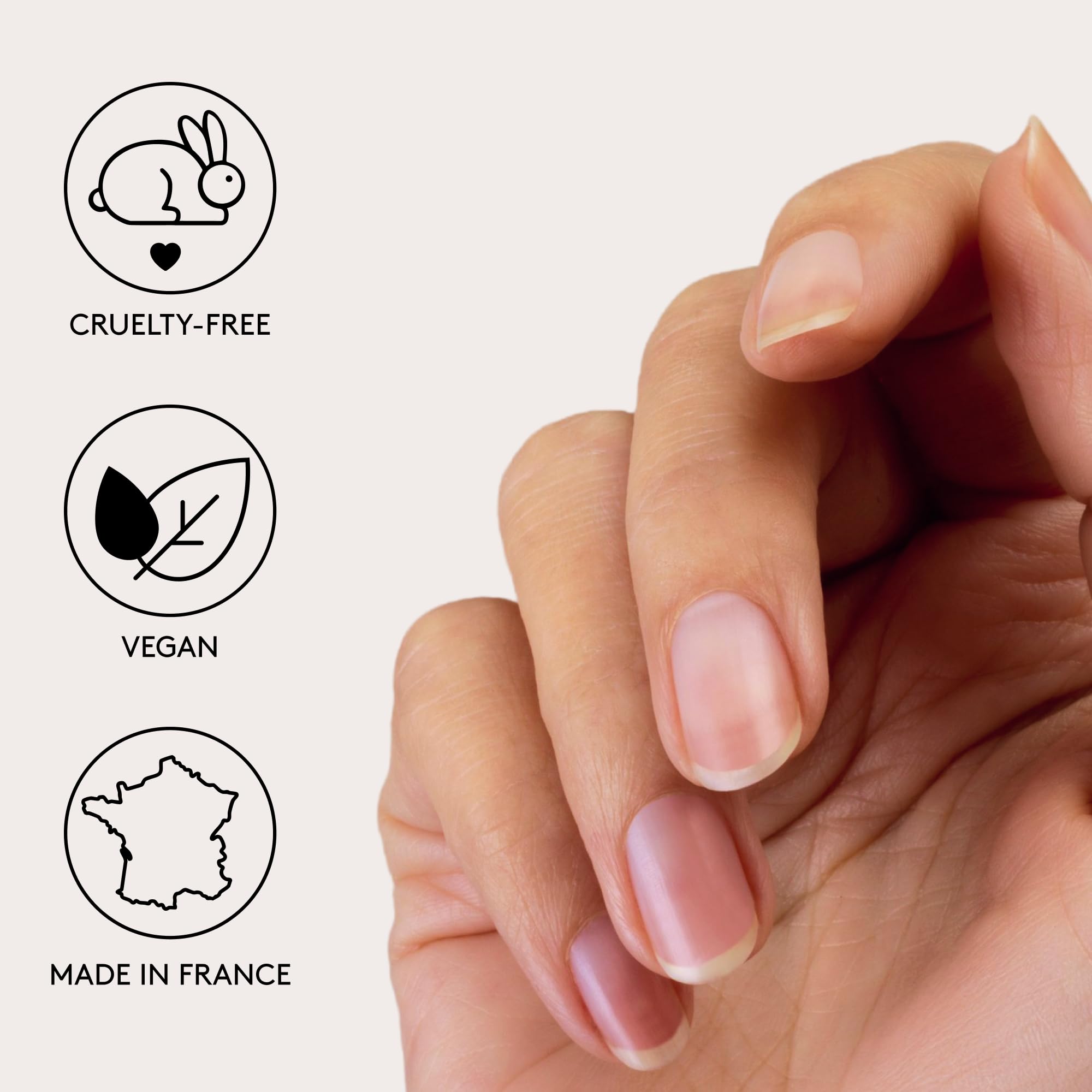 Mylee Bond & Beyond Duo - Réparation de la kératine à 99% - Renforce et camoufle en un seul geste - Technologie KeraBuild avec biotine, AHA et PHA - Restaure et protège les ongles - 2x13.5ml
