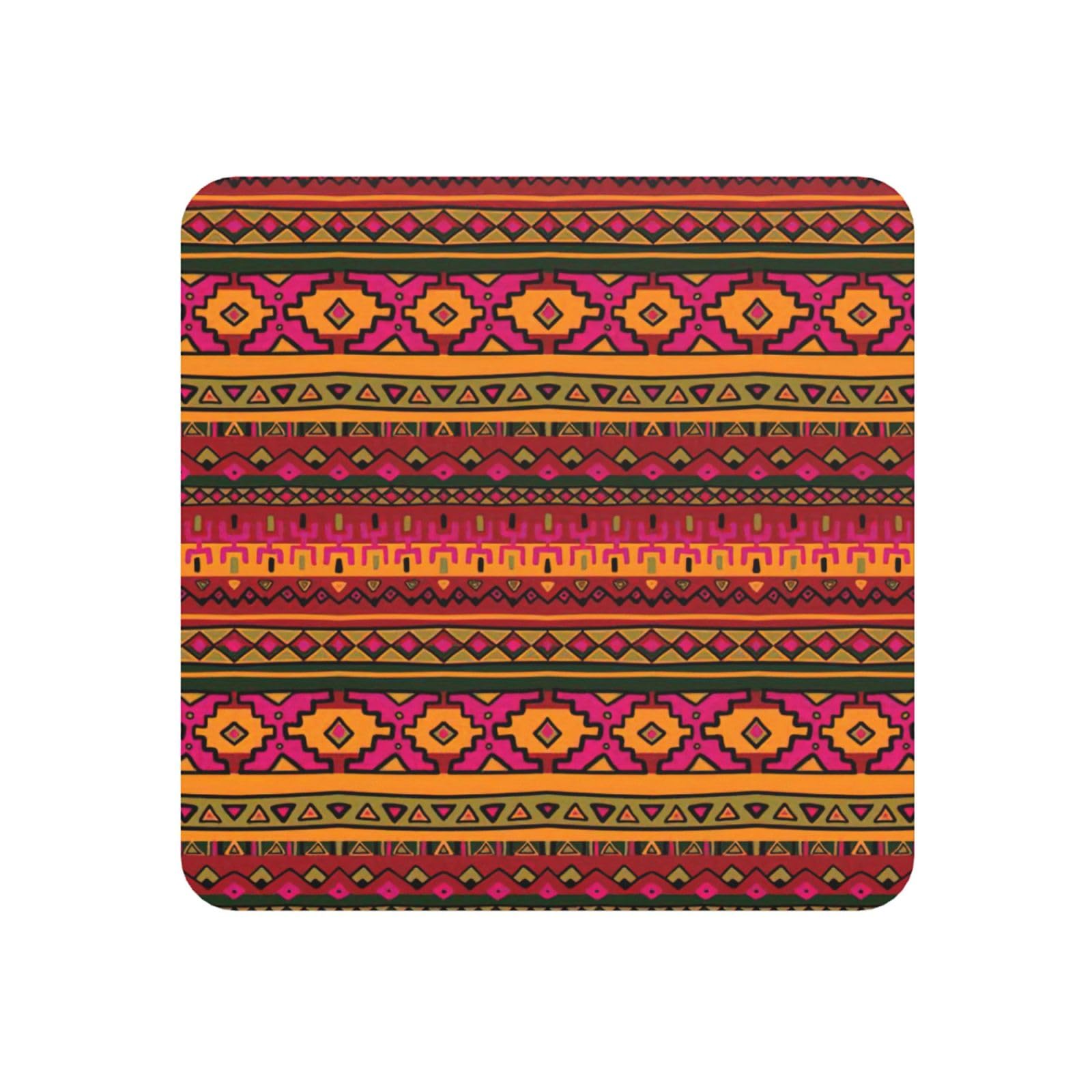 Mexican Folk Art Boho Print Refrigerator Magnet,Magnets For Refrigerator Decoration, Kitchen, Office, Wall