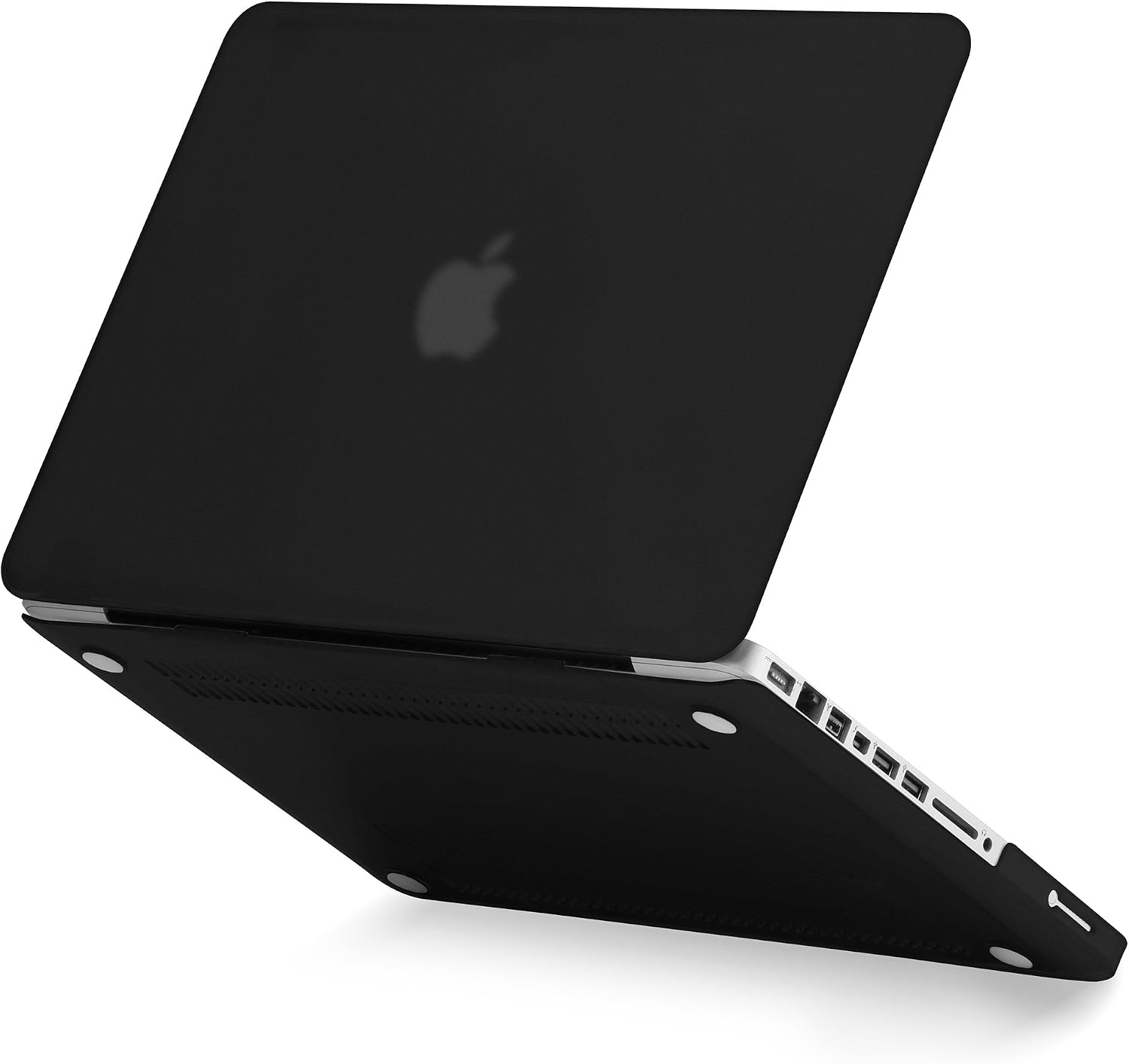 MacBook Old Non Retina Pro 13 Case, GMYLE Plastic Hard Case Cover Matte Color for Old MacBook Pro 13 inch with CD-ROM (Model: A1278) [2009-2014 Release] - Black