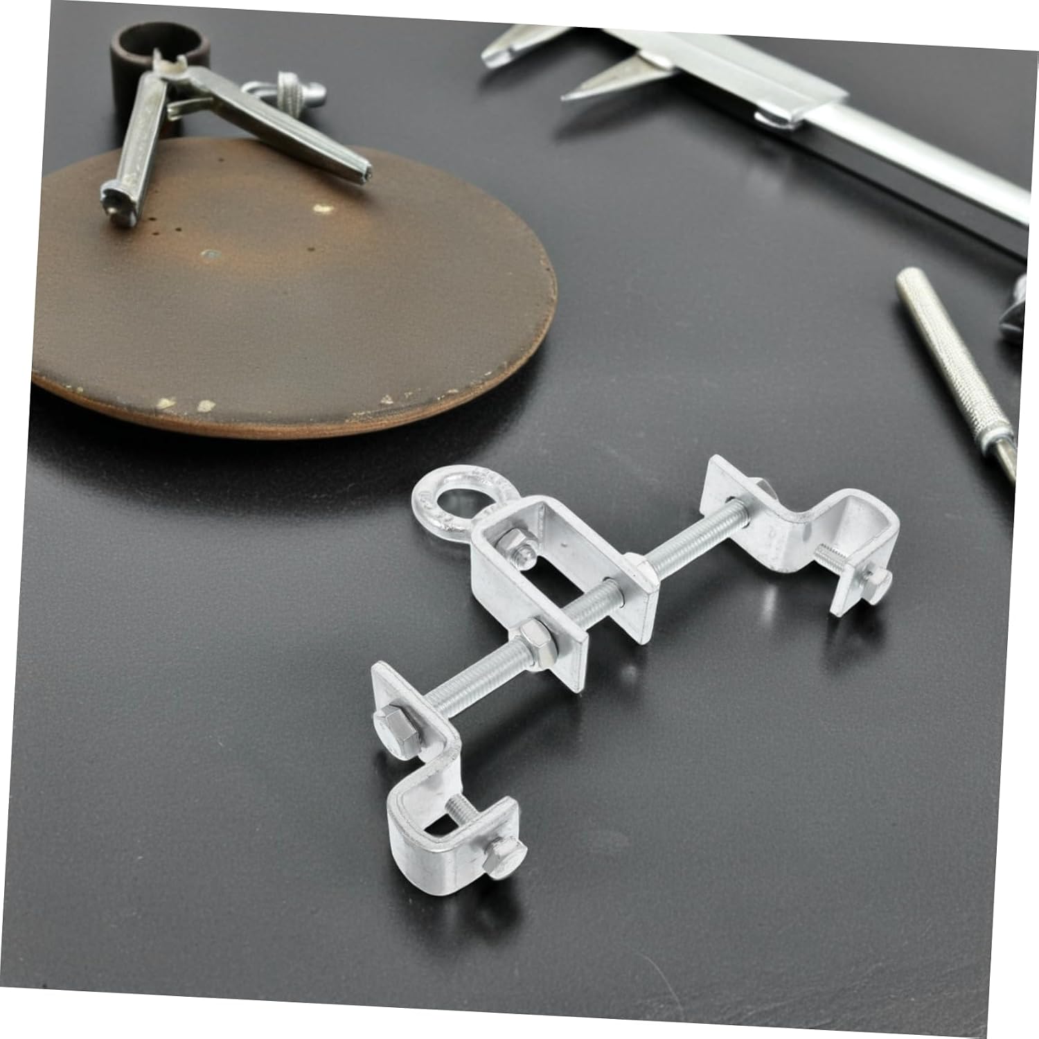 2pcs Adjustable Heavy Bag Ceiling Mount Bracket Durable Hook for Hammocks and Punching Bags High Strength Utility Hanger for Versatile Applications