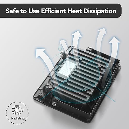 Miniatura 4 de camuucci Luz de inundación LED para exteriores de 50 W, luz de trabajo exterior 6000 K, luz de seguridad blanca, IP66 impermeable para patio,