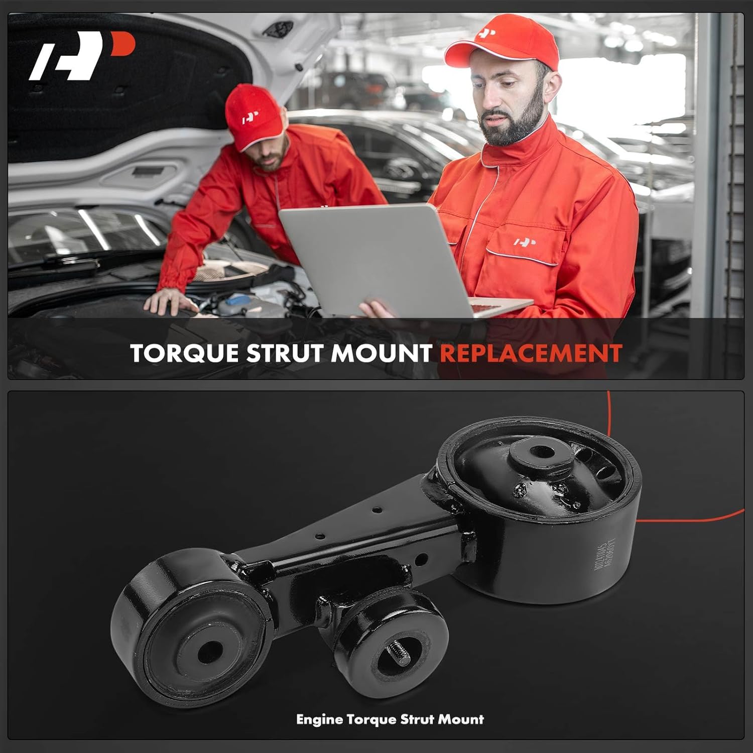 A-Premium Rear Torque Strut Mount Compatible with Toyota Avalon 2013-2018 & Lexus ES350 2007-2018, 3.5L