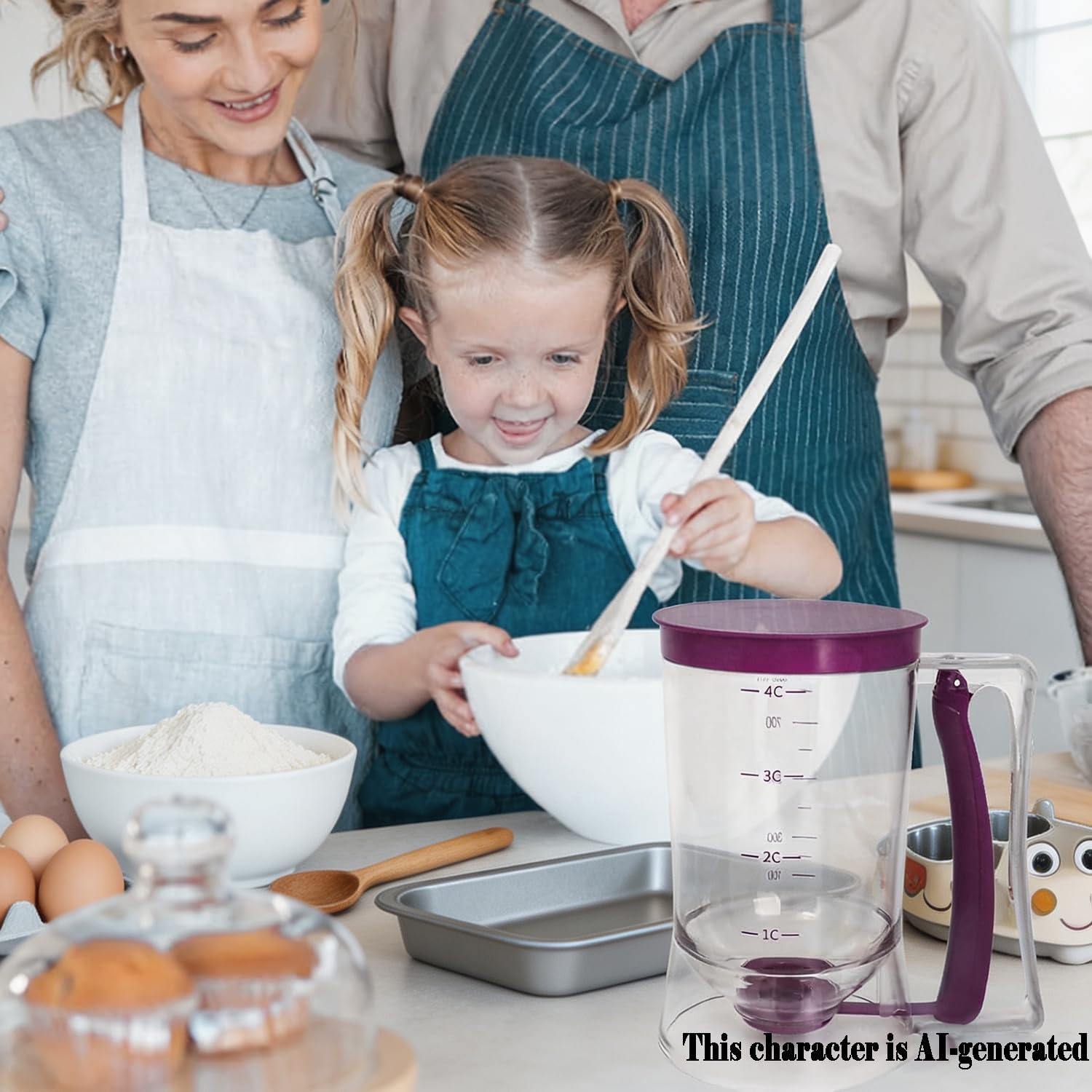 Batter Dispenser Handheld Portion Control for Baking