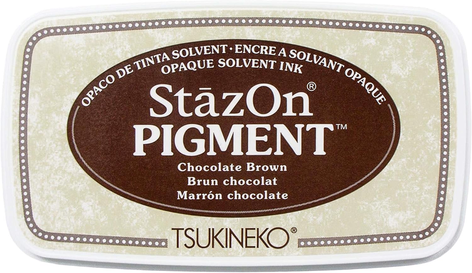 STAZON Ink PAD Choc Brown, Chocolate Brown