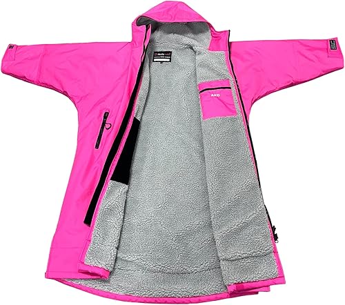 Akida - Bata de gran tamaño para cambiarnatación, poncho de surf impermeable, abrigo cálido, toalla cambiadora de traje de neopreno de secado rápido.