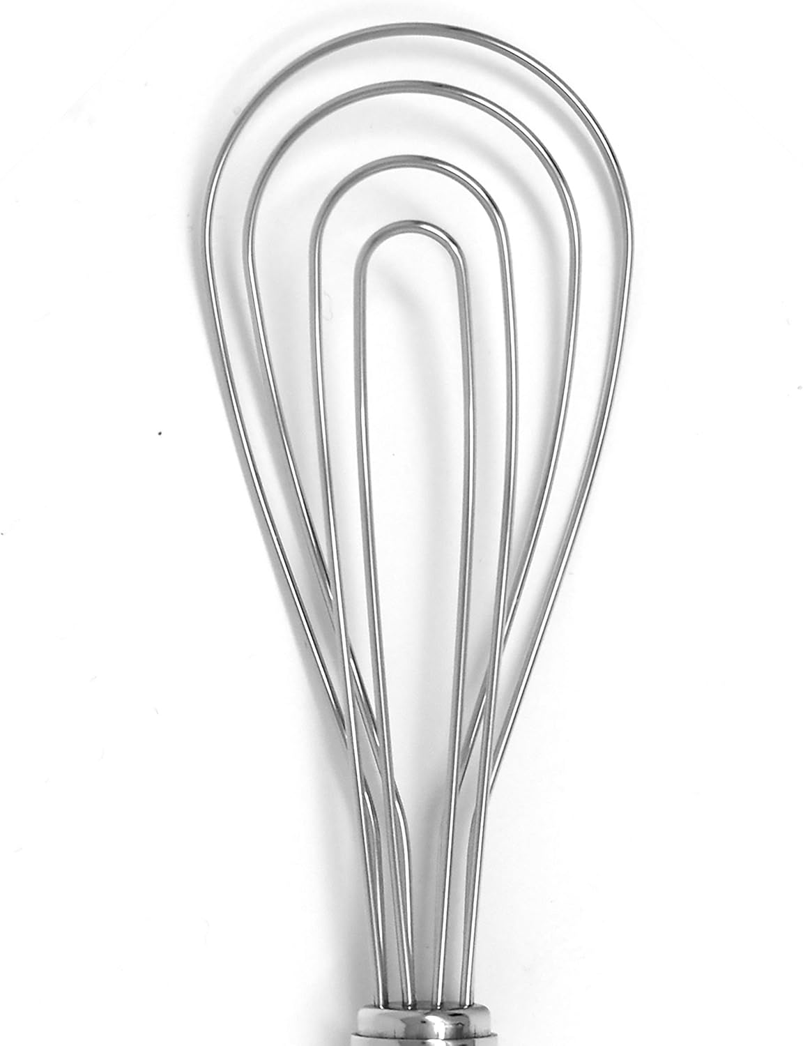 Norpro Flat Oval Whisk Stainless Steel, 9-Inch, Silver (2317) - Image 6
