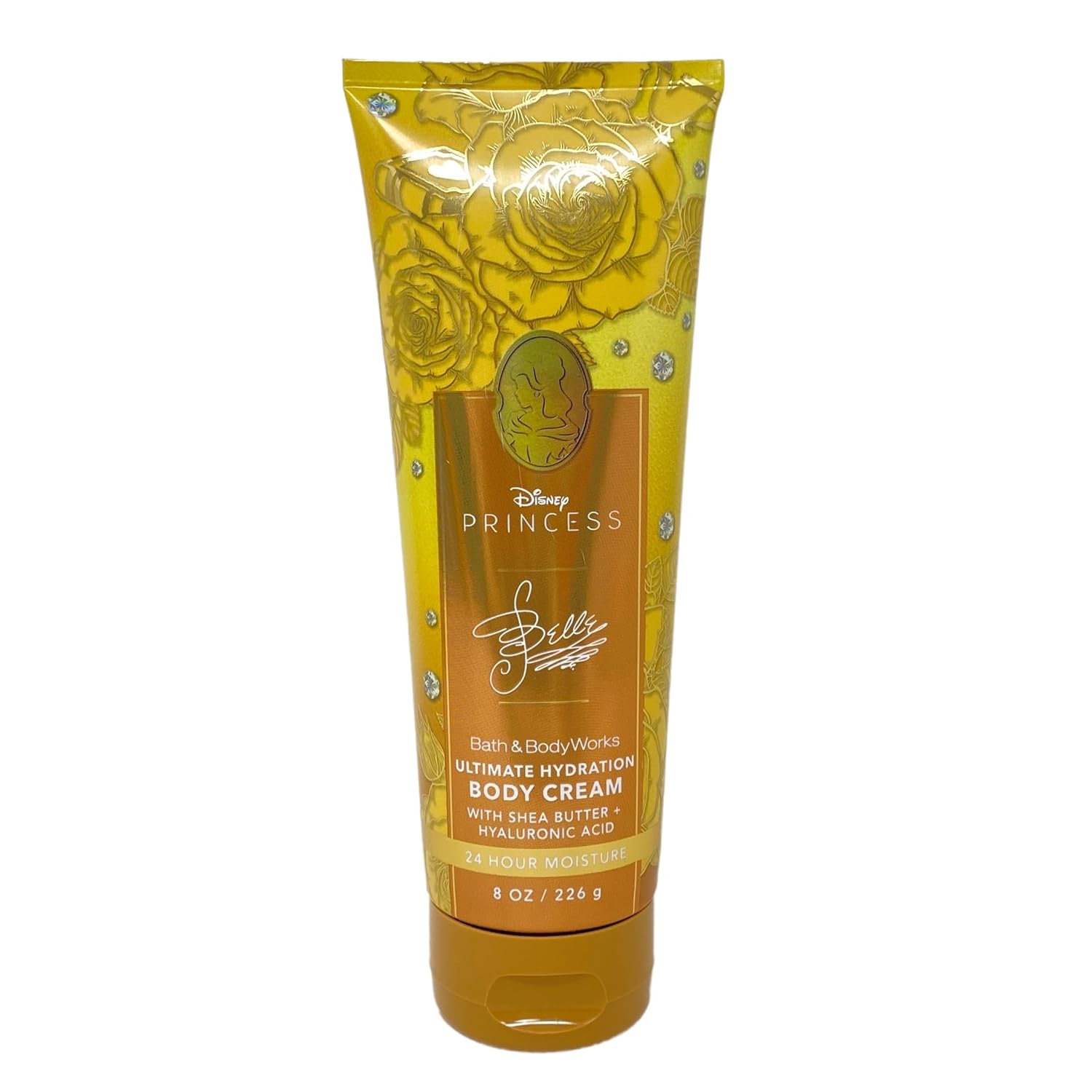 Bath & Body Works Princess Collection Belle 2 Pack Body Cream Bundle with a Wild Jasmine Bar Soap - Full Size - Image 2