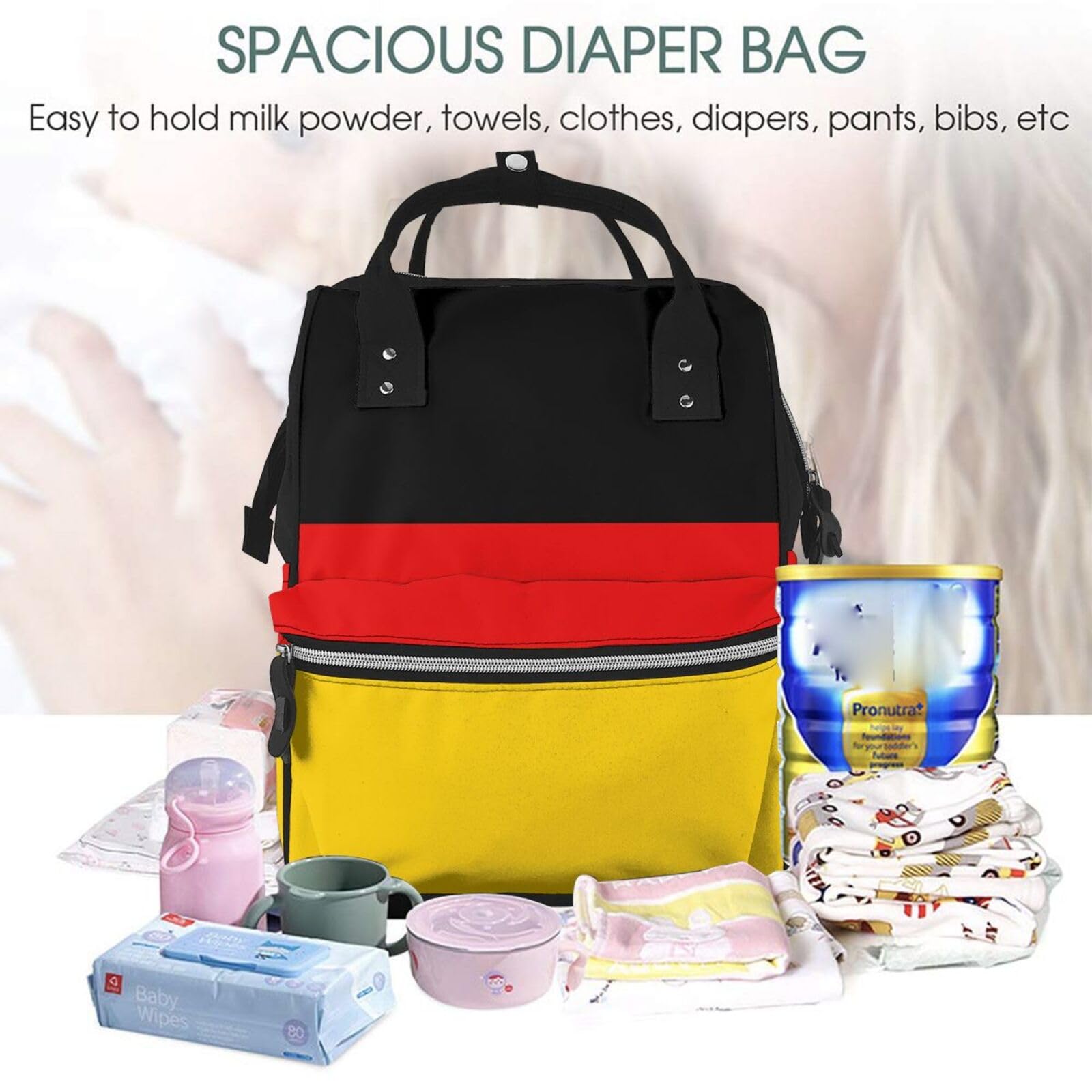 Pañaleras Para Bebe - Zaino versatile per pannolini e pannolini per mamme e papà