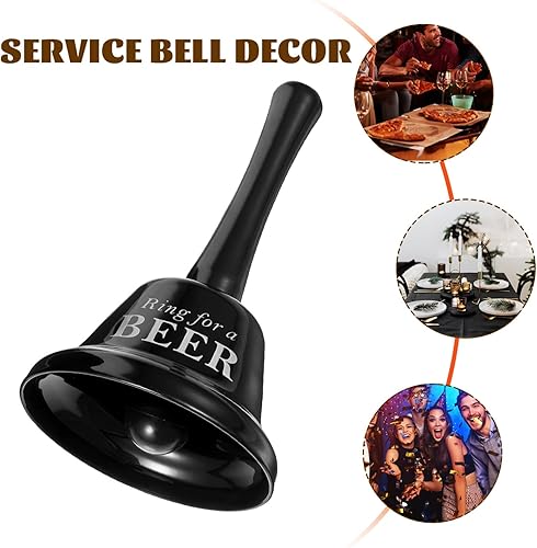 Miniatura 6 de VILLCASE Juego de campana de mano del alfabeto, campana de mano de té, campana de llamada fuerte, campana de mano vintage, campana de mano, campana