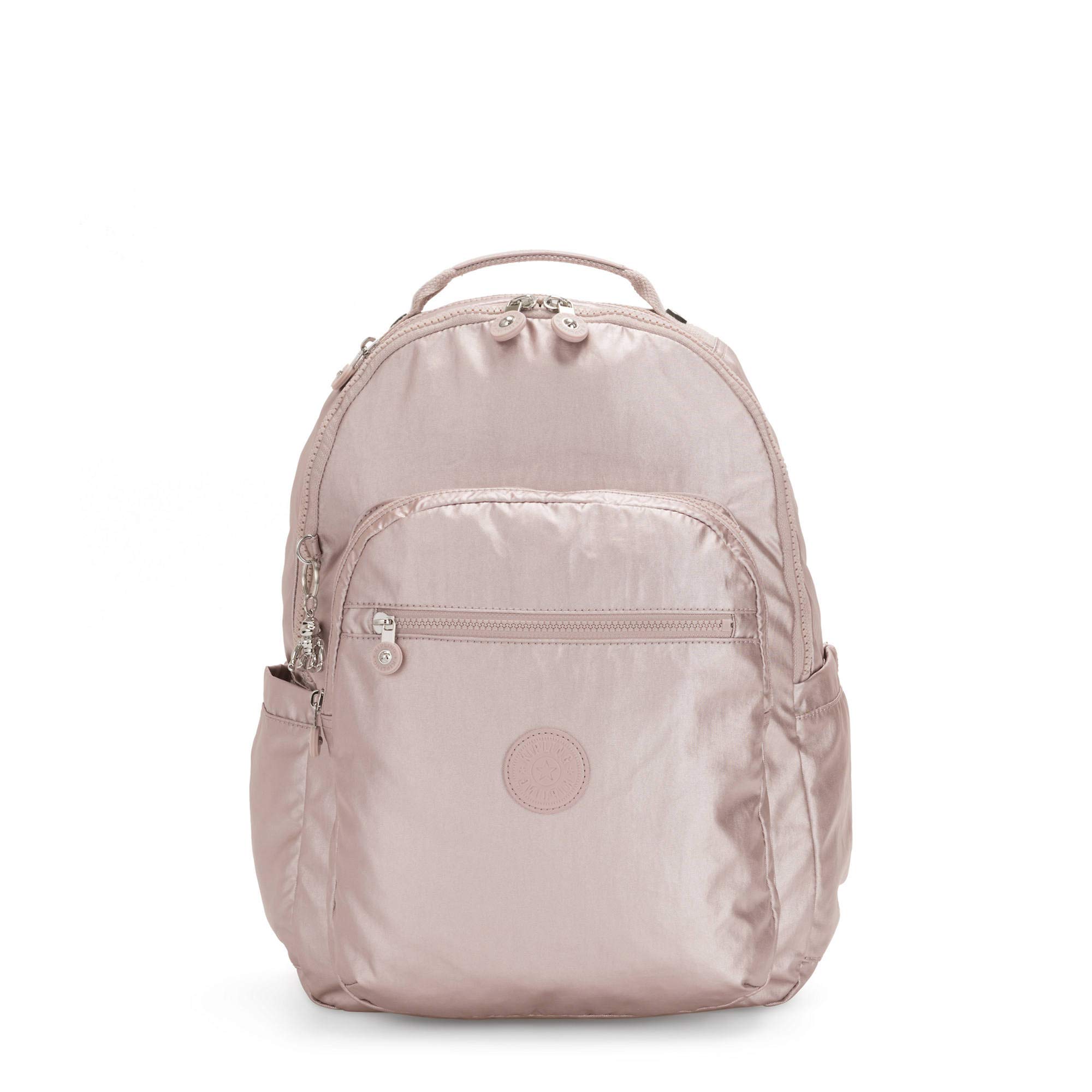 Buy Kipling Seoul Large Metallic 15" Laptop Backpack Metallic Rose