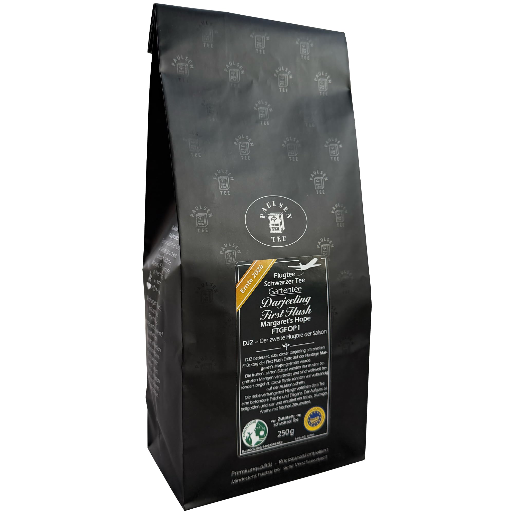 Paulsen - Darjeeling First Flush - Plantage Singbulli SFTGFOP1-Charge: DJ1 - Flugtee 2026-250 g