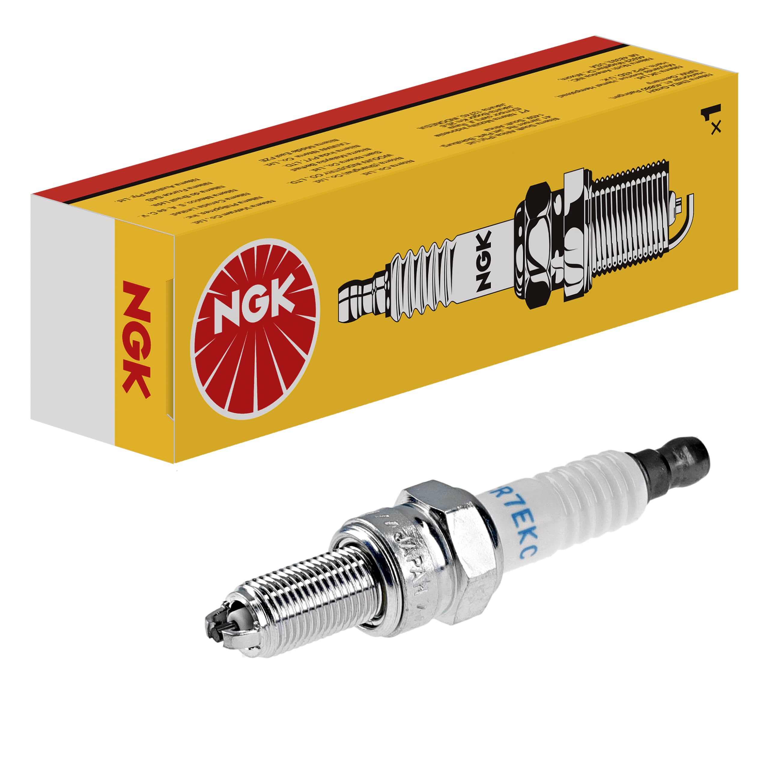 NGK 6701 Laser Iridium Spark Plug Part RE9BT : Amazon.in: Car