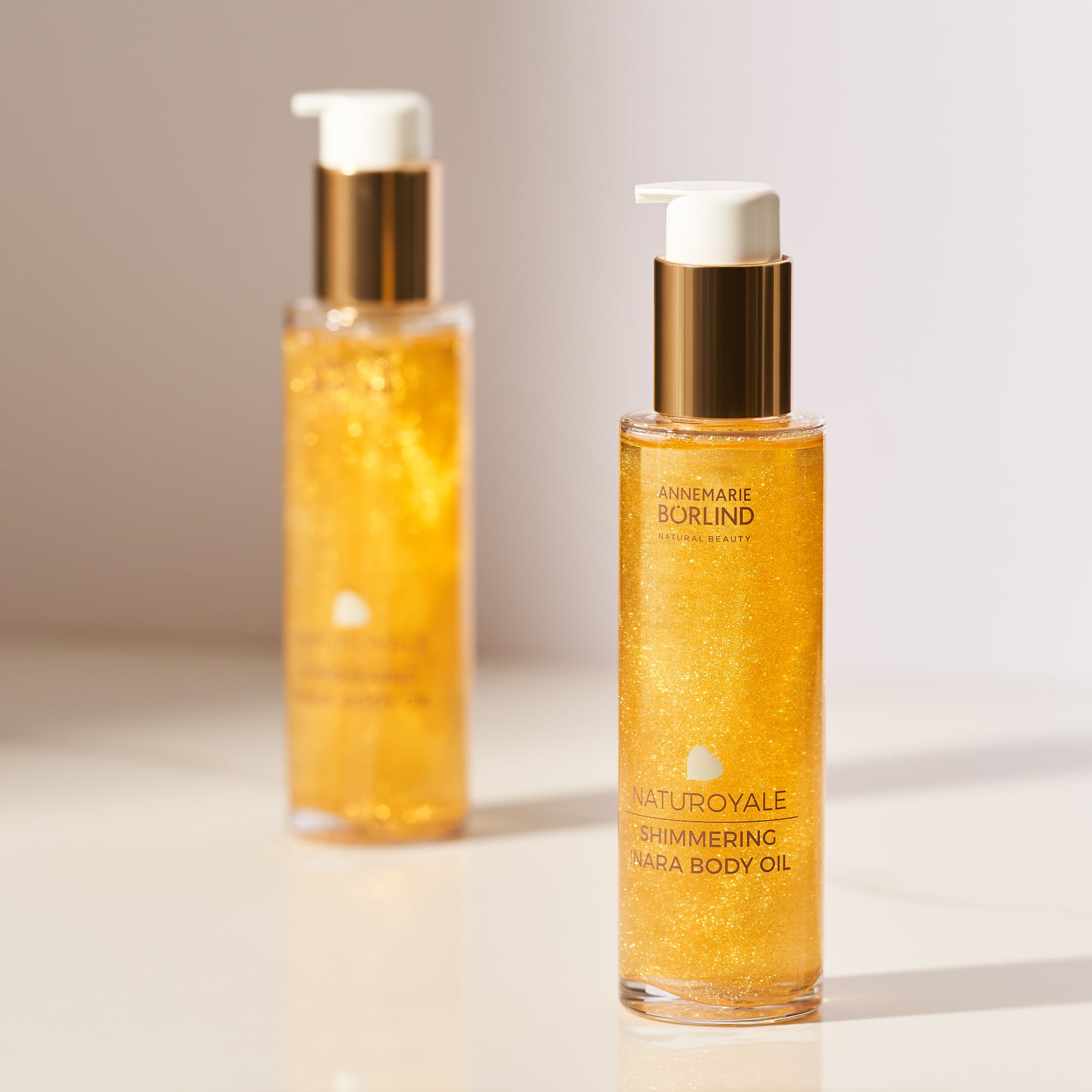 ANNEMARIE BÖRLIND SYSTEM BIOLIFTING NATUROYALE SHIMMERING !NARA BODY OIL Limited Edition (100ml) - Vitale Ausstrahlung, Bewahrt Hautfeuchtigkeit, Stärkt Hautbarriere, Vegan