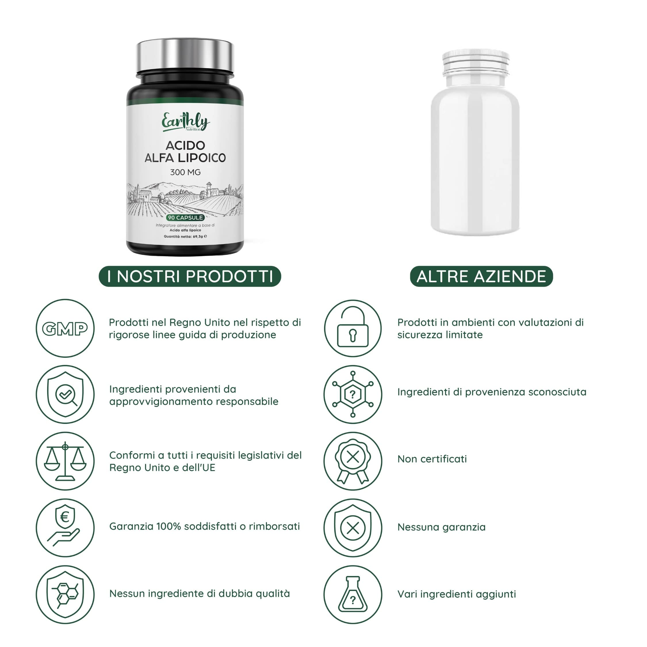 Acido alfa lipoico ALA 90 capsule vegane extra forti