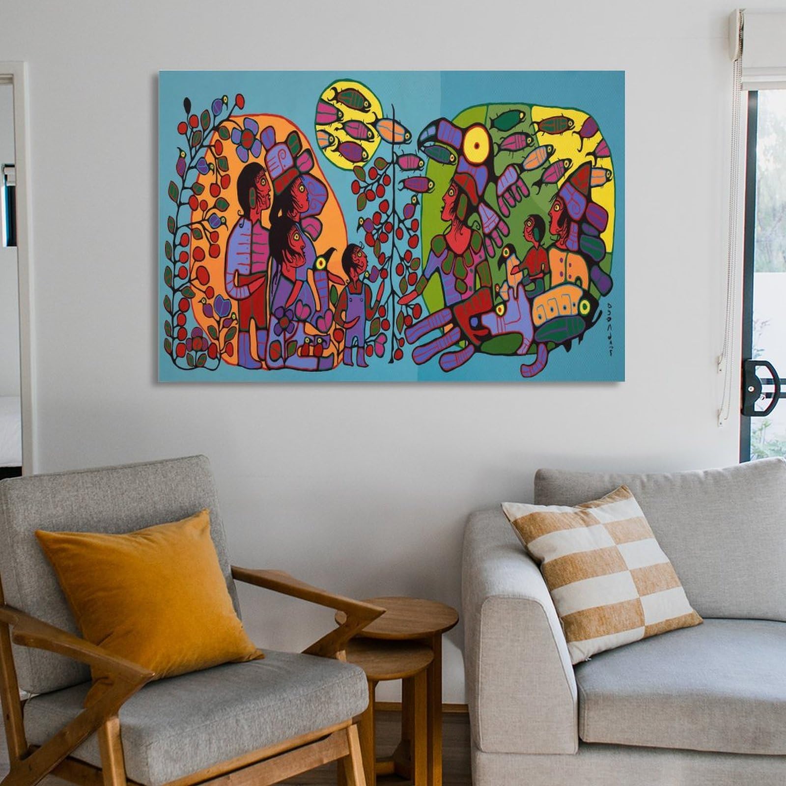 Amazon.com: Norval Morrisseau Prints Observations of The Astral