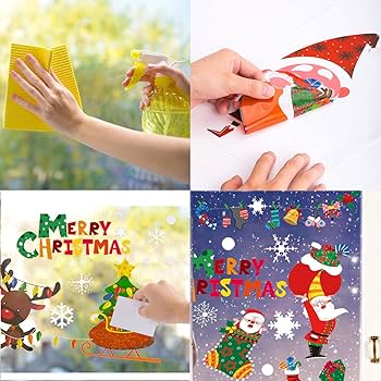 クリスマス 飾り 静電ステッカー剥がせる 汚れない 65pcs入 Amazon.co.jp: LOKIPA クリスマス 飾り 静電ステッカー 剥がせる