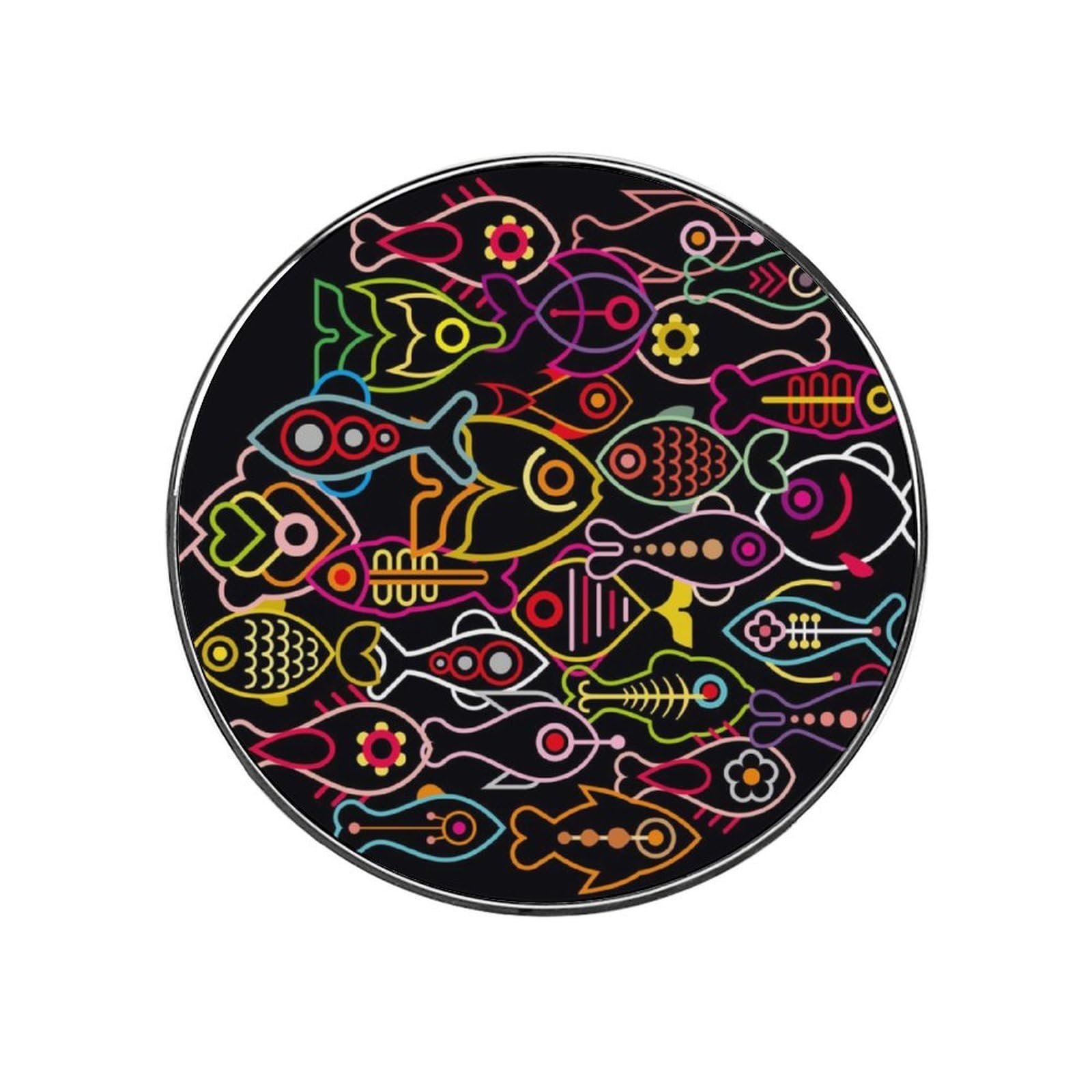 Color Fish Alloy Fridge Magnet For Office Cabinet Refrigerator Whiteboard Photo
