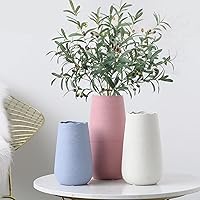 Vista 7 de SHACOS 3 ramas de olivo falsas de 39 pulgadas, tallos de olivo grandes, tallos de vegetación artificial altos a granel, ramas de olivo artificiales