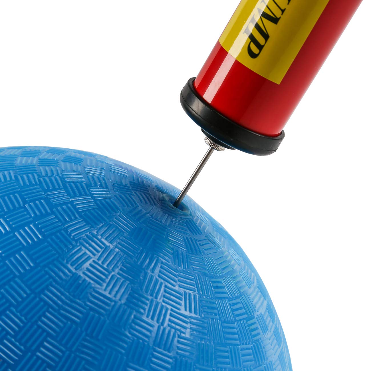 Ogrmar 6PCS 8.5 Inch Playground Balls Dodgeballs with 1 Hand Pump for Kids and Adults Dodge Ball, Kickball, Handball, Camps, Picnic and Schoolyard Games - Image 4