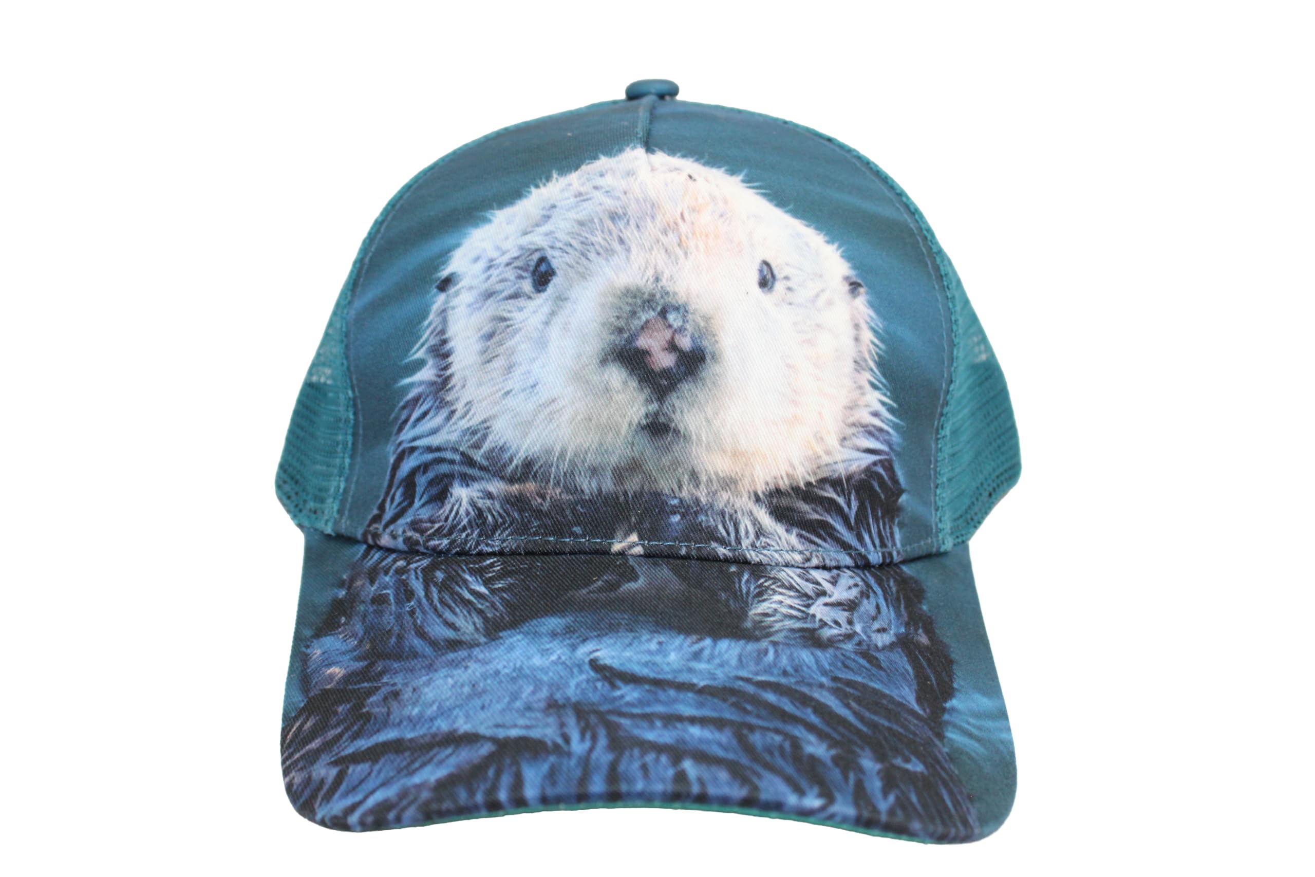 BRIEF INSANITY Kids Animal Hats - Fun Character Baseball Caps with Adjustable Snapback Strap - Unicorn, Shark, Otter, Manatee