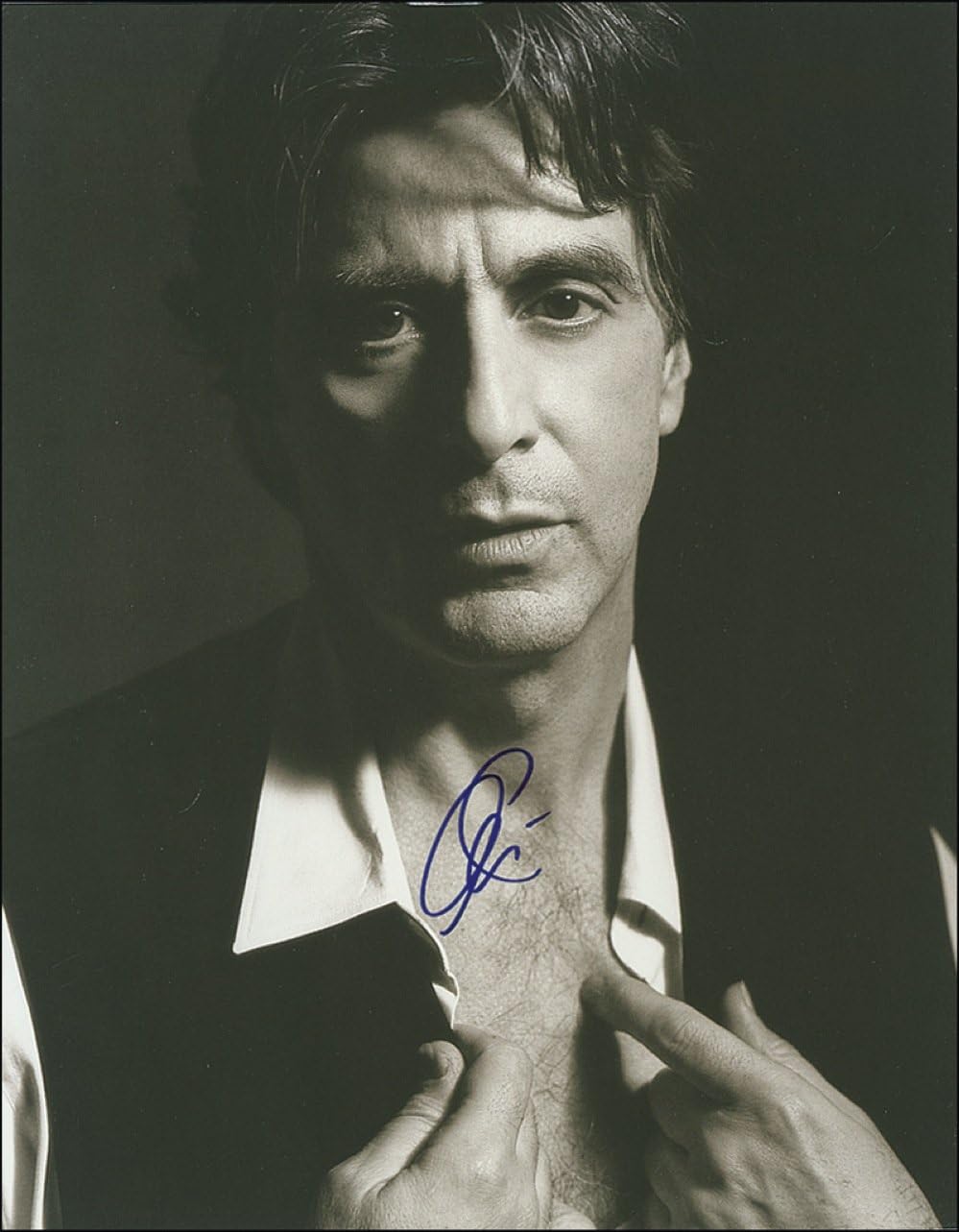AL PACINO AUTOGRAPH GLOSSY PHOTO PRINT APPROX SIZE 12X8 INCHES