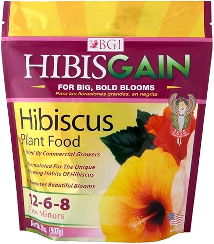 ​Fertilizantes hibiscus HIBISGAIN, bolsa de 2 libras