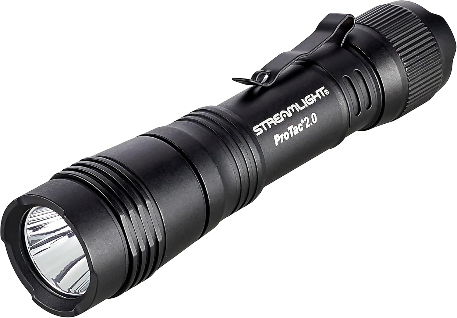 Streamlight 89000 ProTac 2.0 2000-Lumen Rechargeable Tactical Flashlight with USB C Cable