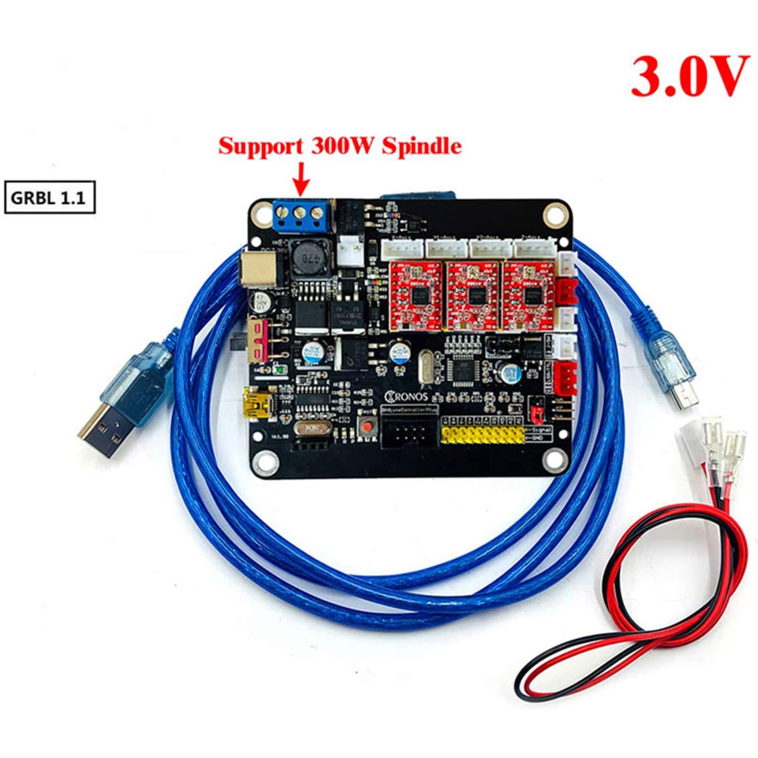 Buy QPX GRBL CNC Engraving Machine Control Board,3 Axis Control Board