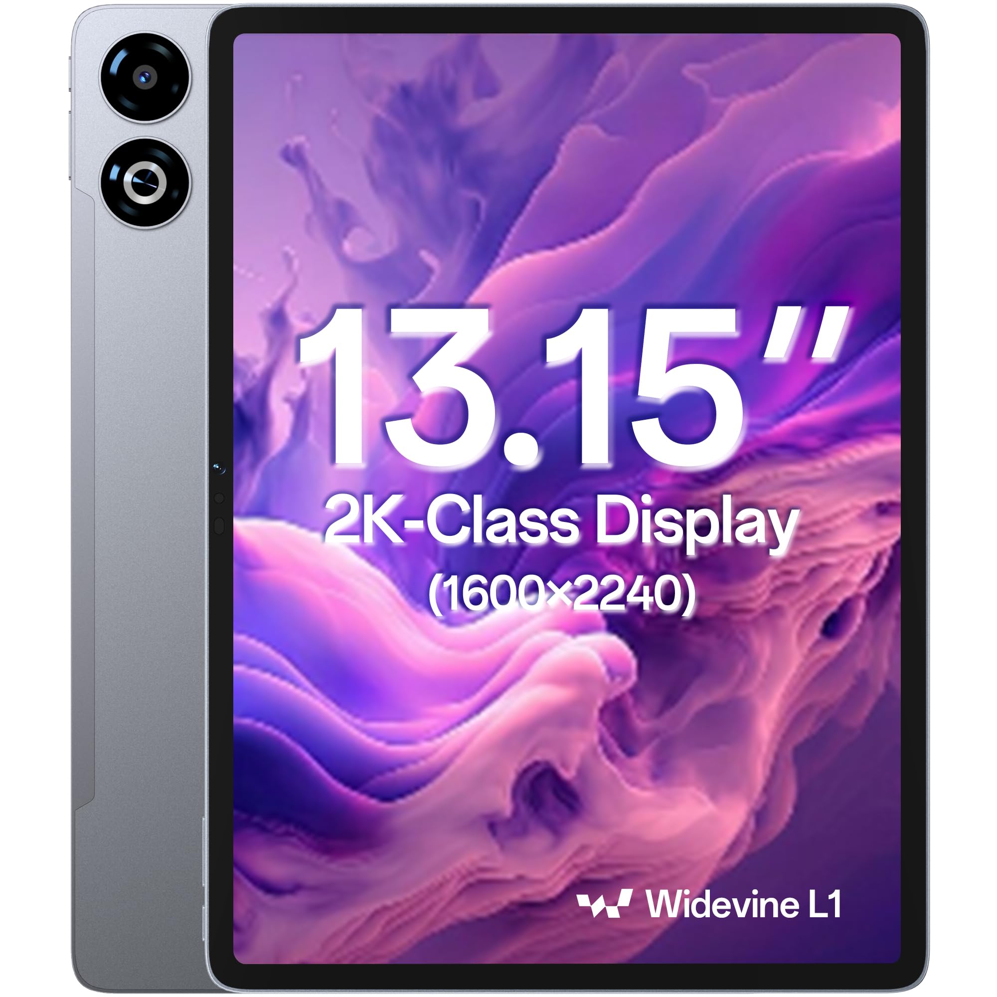 SVITOO Tablet 13 pollici, Android 16, 4G LTE con slot SIM, 8 GB RAM + 32 GB di espansione, 128 GB di memoria, 2 K Display 2240 x 1600, 90 Hz, 11000 mAh, Widevine L1