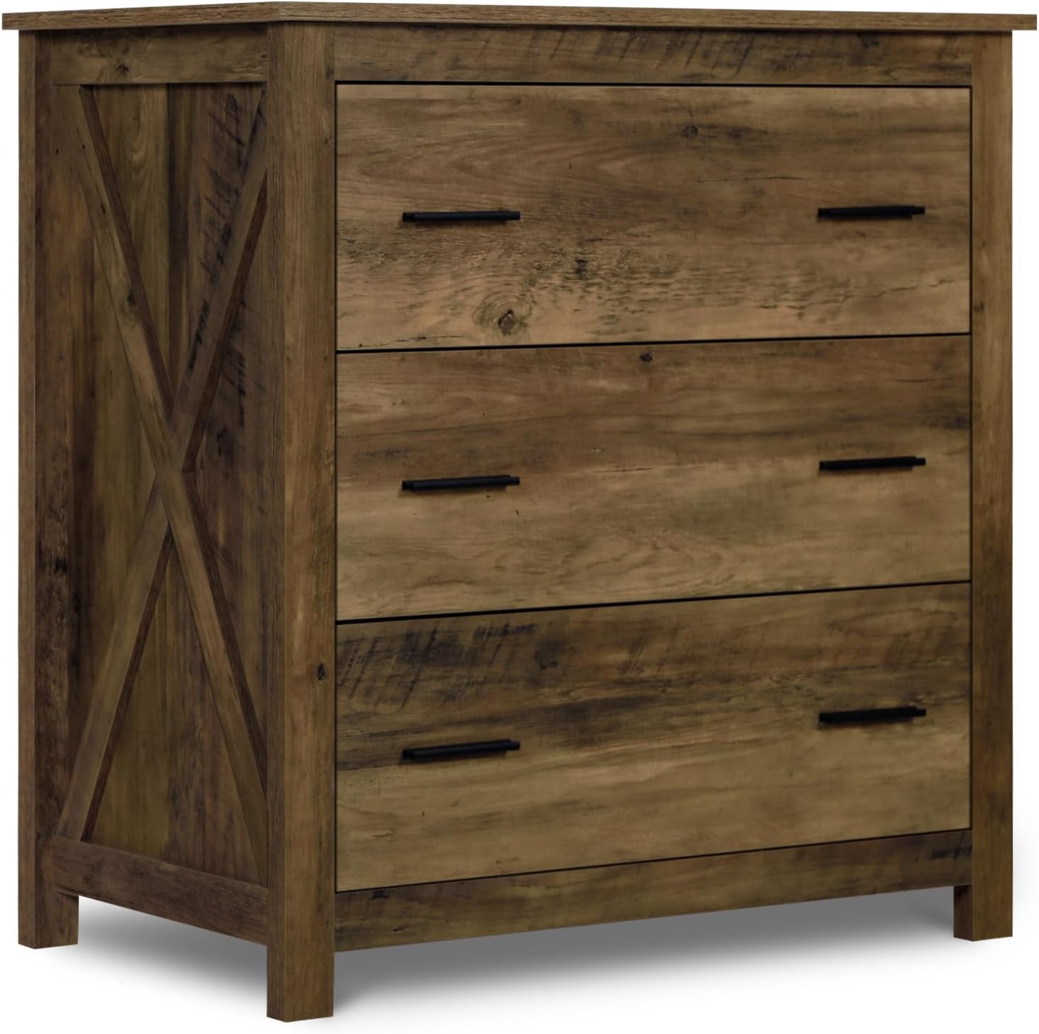 Vikiullf Dresser Farmhouse Dressers for Bedroom, Wooden