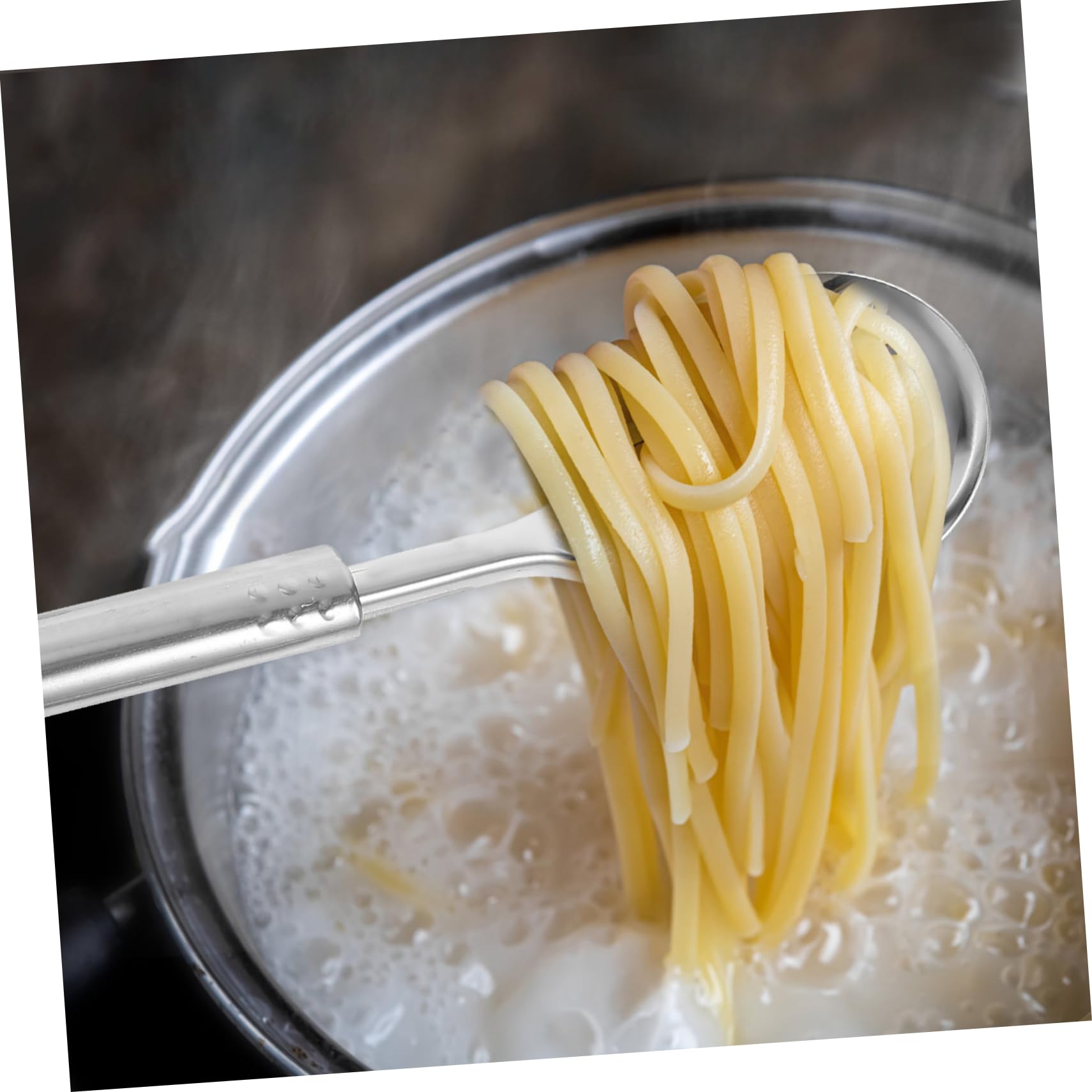 Juego de 6 Utensilios de Cocina de Acero Inoxidable Plata