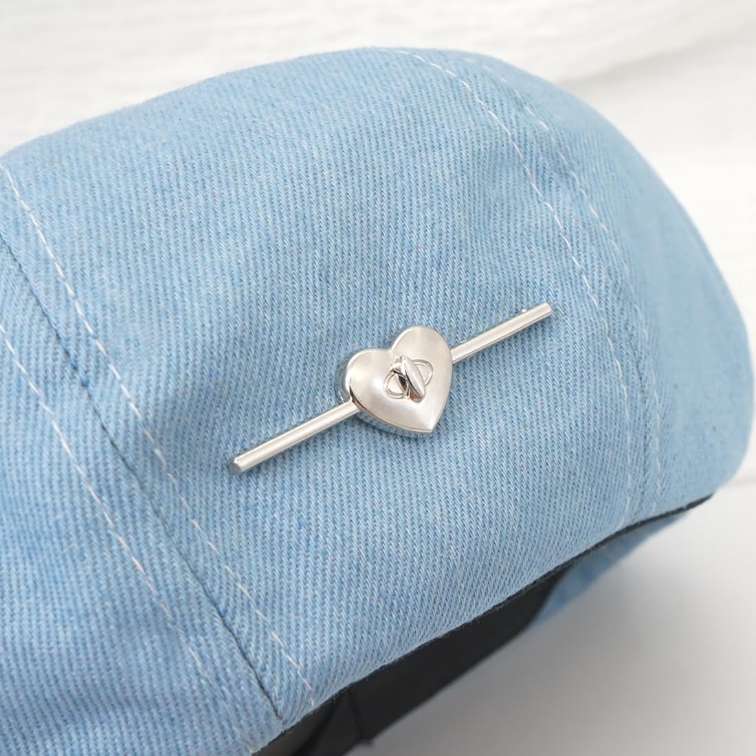 Denim Beret Hat Artist Cap Casual French Hat for Women - Image 5