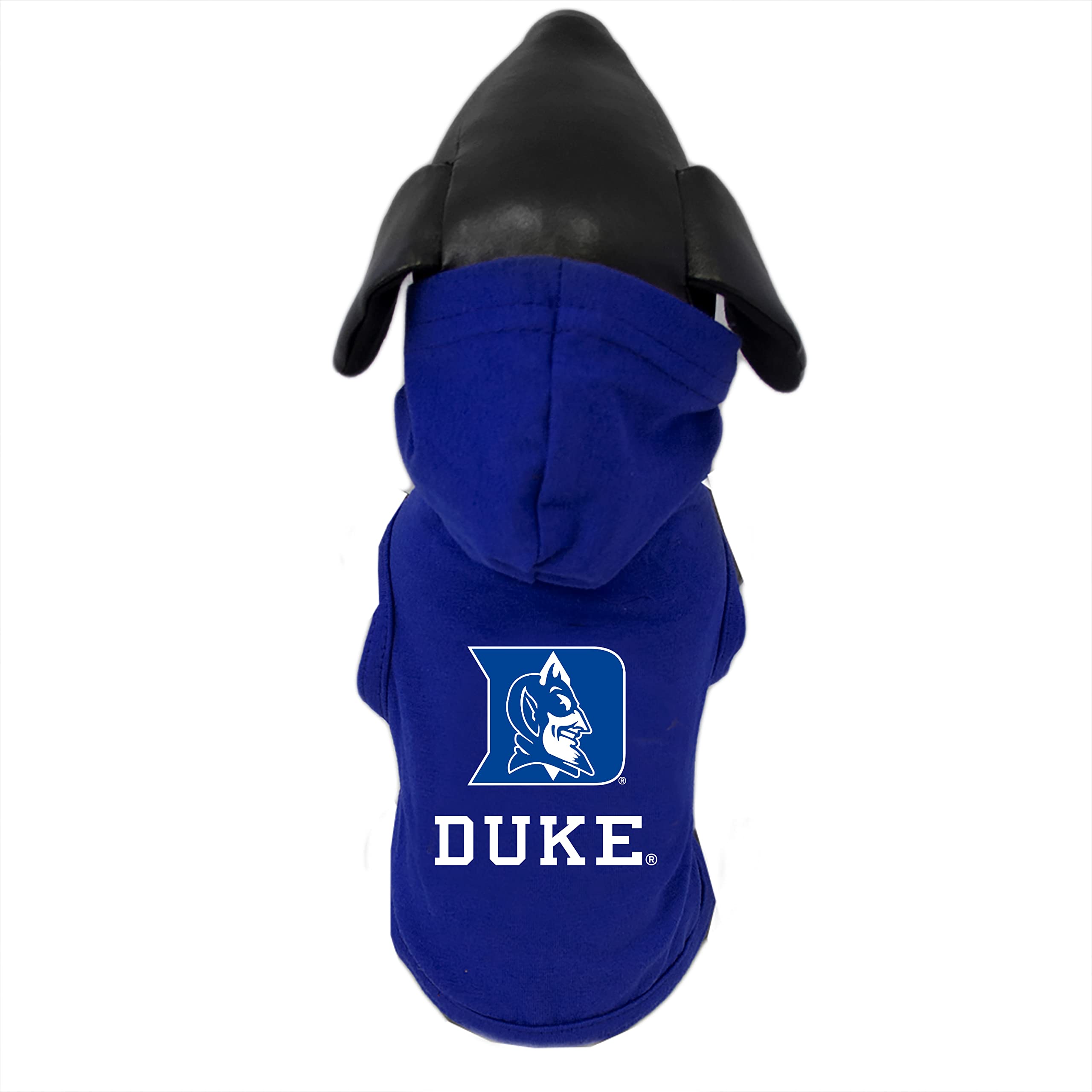 NCAA Duke Blue Devils Collegiate Cotton Lycra Hooded Dog Shirt
