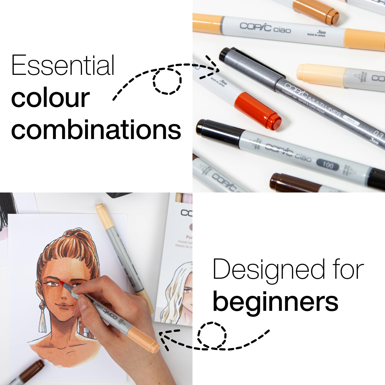 Copic Ciao 5+1 Set - Portrait colors 1