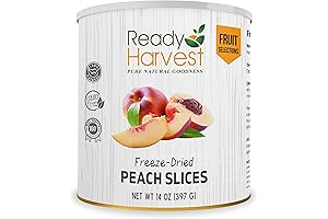 Ready Harvest Freeze Dried Peaches: Superfood Snack for Energy and Nutrition