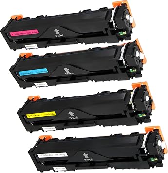 متوافق مع أداة الحبر Melsan Canon i-Sensys MF655Cdw ذات السعة العالية 3200 صفحة أي ما يعادل 4 ألوان