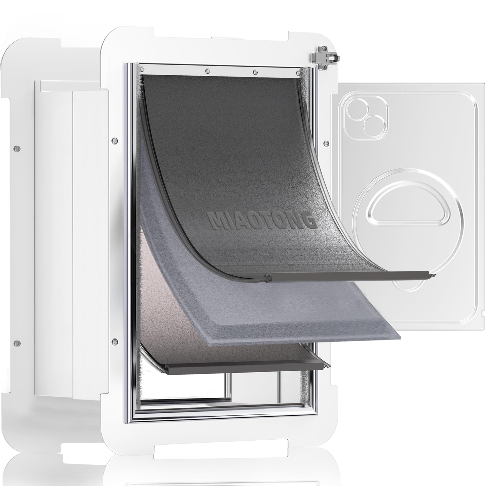 MIAOTONG 3-Flap Wall Dog Door