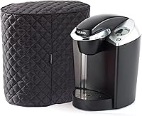 Vista 15 de Covermates Keepsakes - Funda para cafetera, protección contra el polvo, resistente a las manchas, lavable, funda para electrodomésticos, color negro