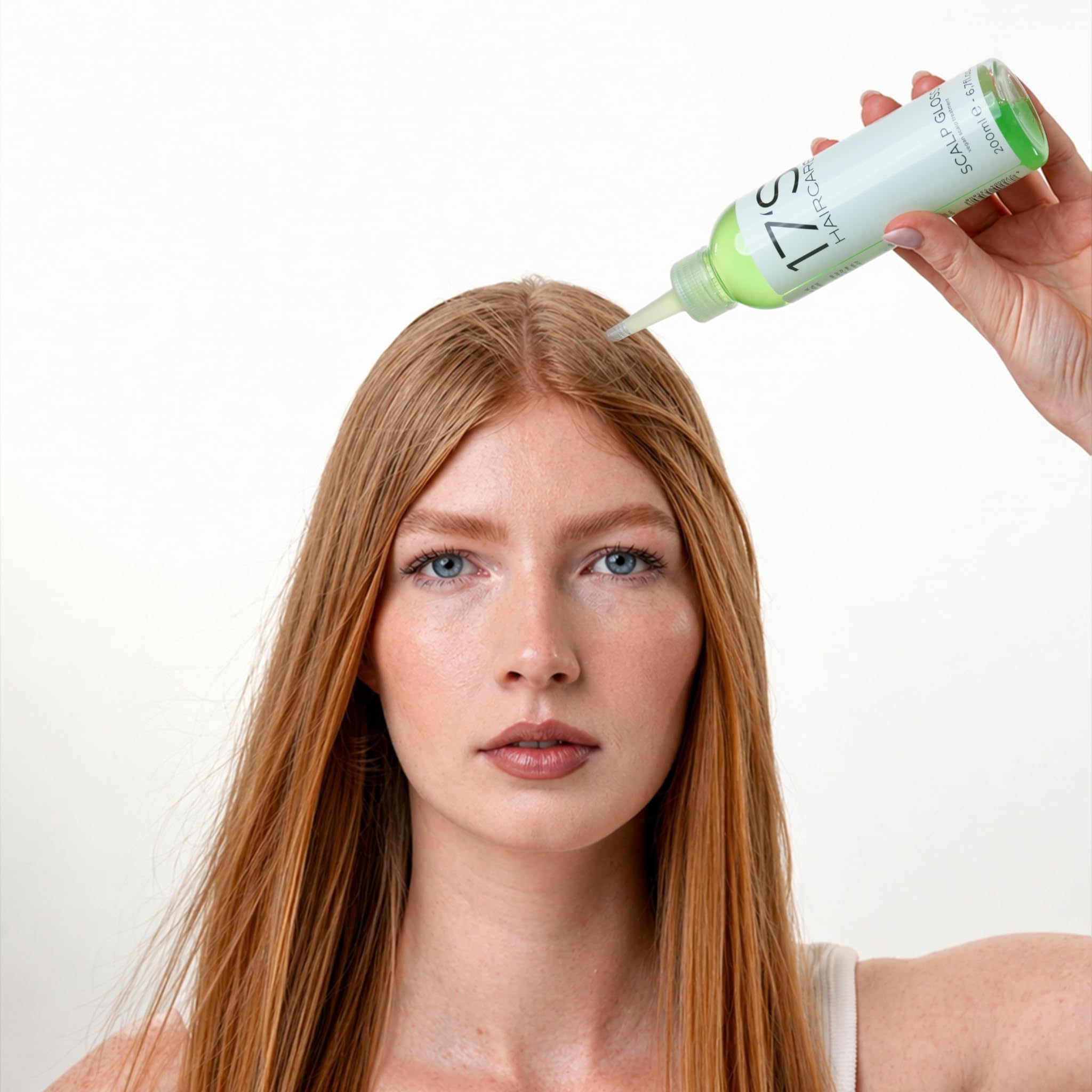 17's HAIRCARE Scalp Gloss - 200ml Pflegendes Kopfhauttonikum mit Biotin, Teebaumöl, Salbeiöl, Kräuterextrakt und Octopyrox. Leave-in Behandlung, Vegan, Octopyrox gegen Schuppen | Biotin, Teebaumöl, Salbeiöl, Octopyrox gegen Schuppen, Vegan