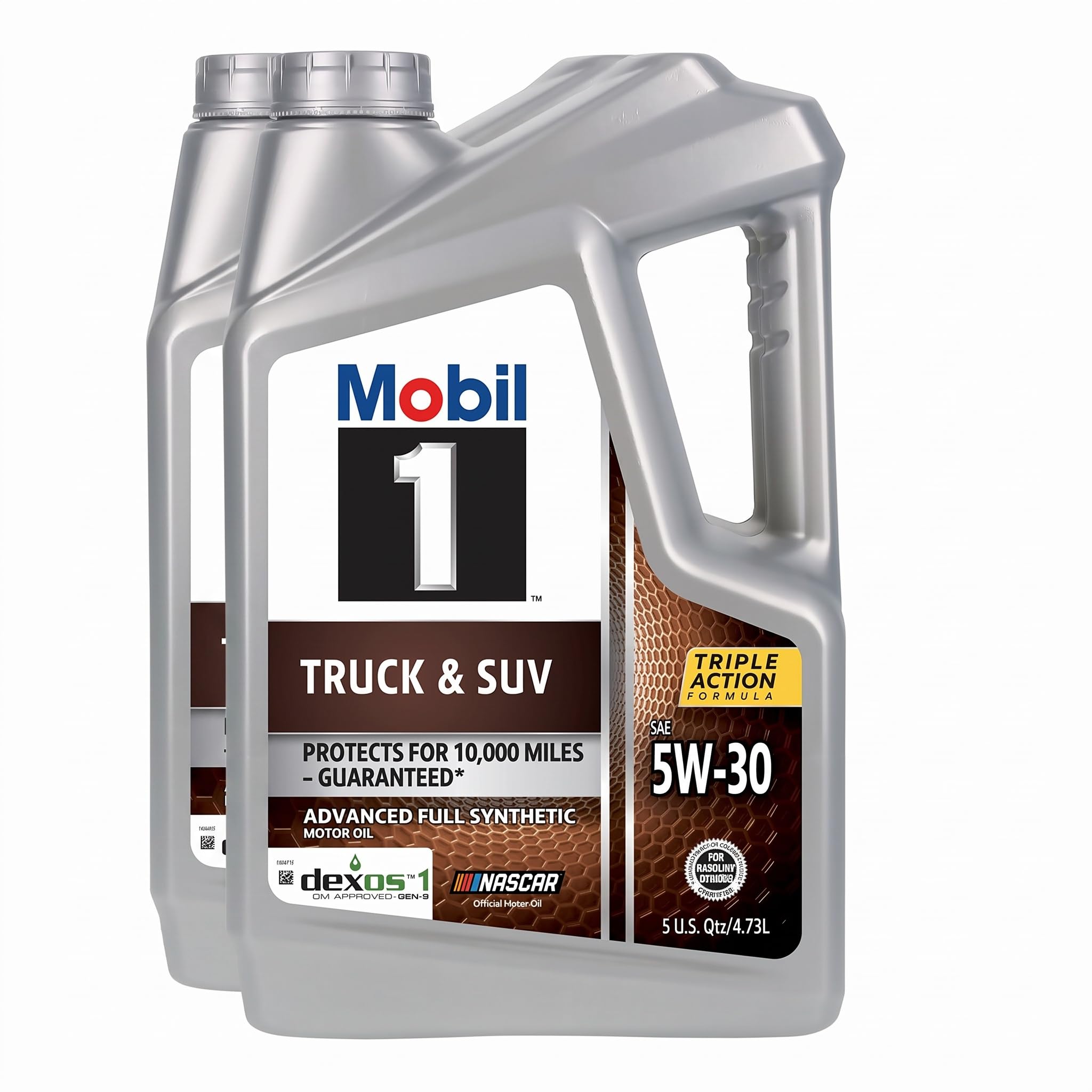 Mobil 1 Motor Oil 5W-30, 5 Quart | Full Synthetic | Truck &amp; SUV | Pack of 2