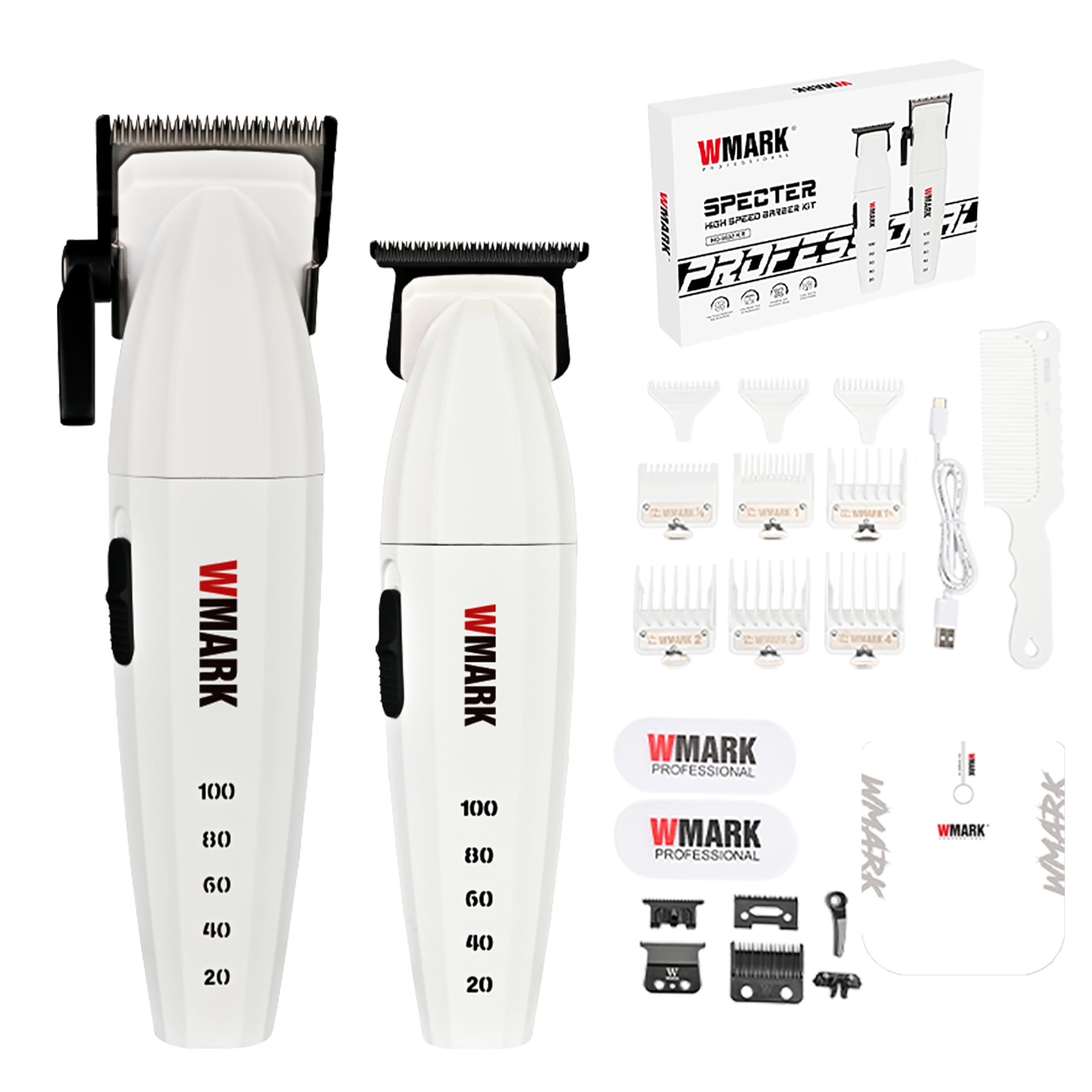 Amazon.com: WMARK Professional 9000 RPM Hair Clipper & Trimmer Set