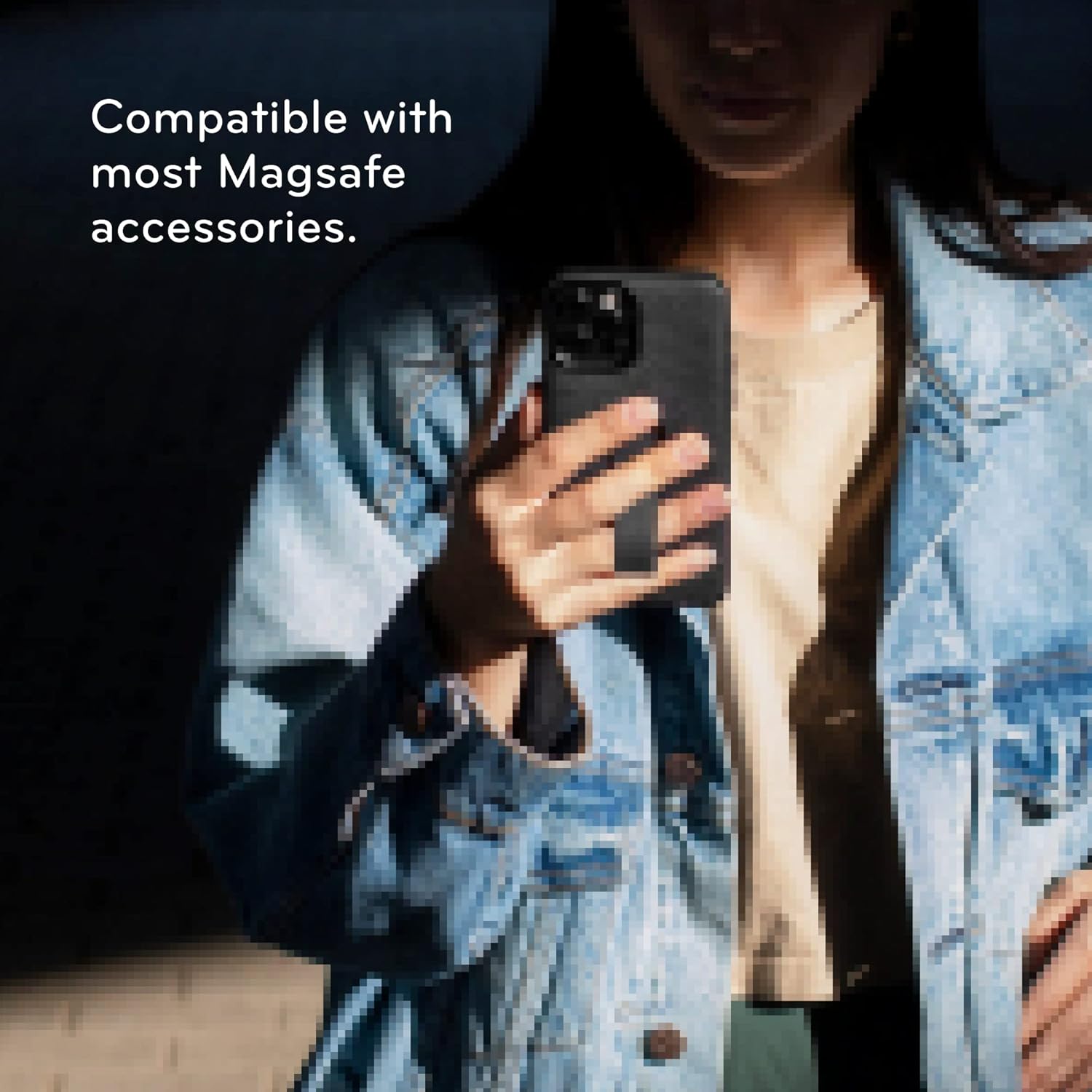 Peak Design Mobile Everyday Loop Phone Case for iPhone 13 Pro, Charcoal, With Loop, Slim Profile, 6 ft Drop Protection, Weatherproof Fabric Shell, SlimLink Connects to Peak Design Mobile Mounts & Gear