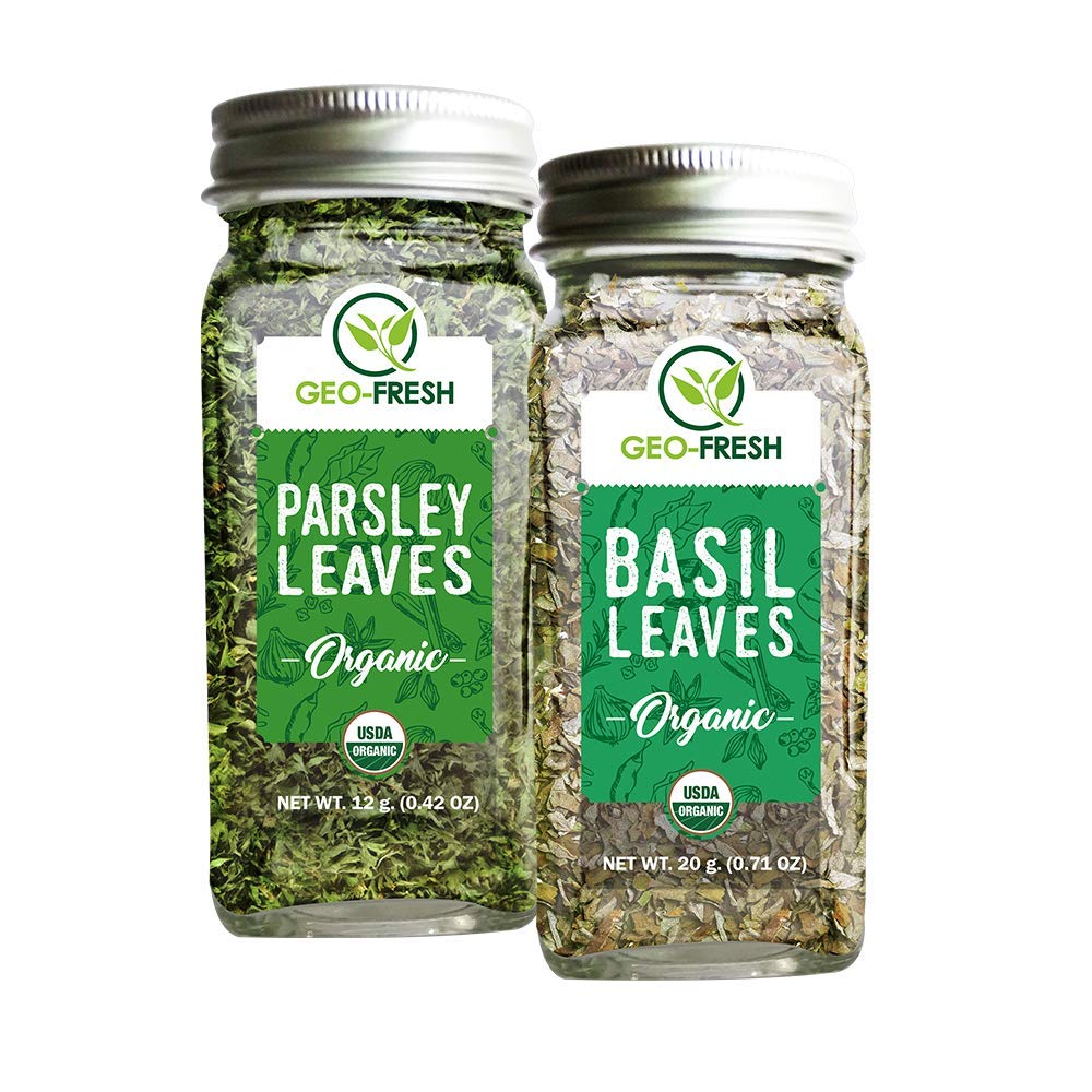 Geo-Fresh Organic Combo (Parsley 12g + Basil 20g) - USDA Certified (B07GSRDYBD) Amazon Price History, Amazon Price Tracker