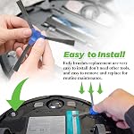 Side Brush Replacement for Eufy RoboVac Side Brushes 11S 12 15T 15C 25C 30 30C 35C 11S Max 15C Max 25C Max 30C Max G20 G30 G30 Edge G10 G30 Hybrid Eufy Robot Vacuum Replacement Parts – 6Pack