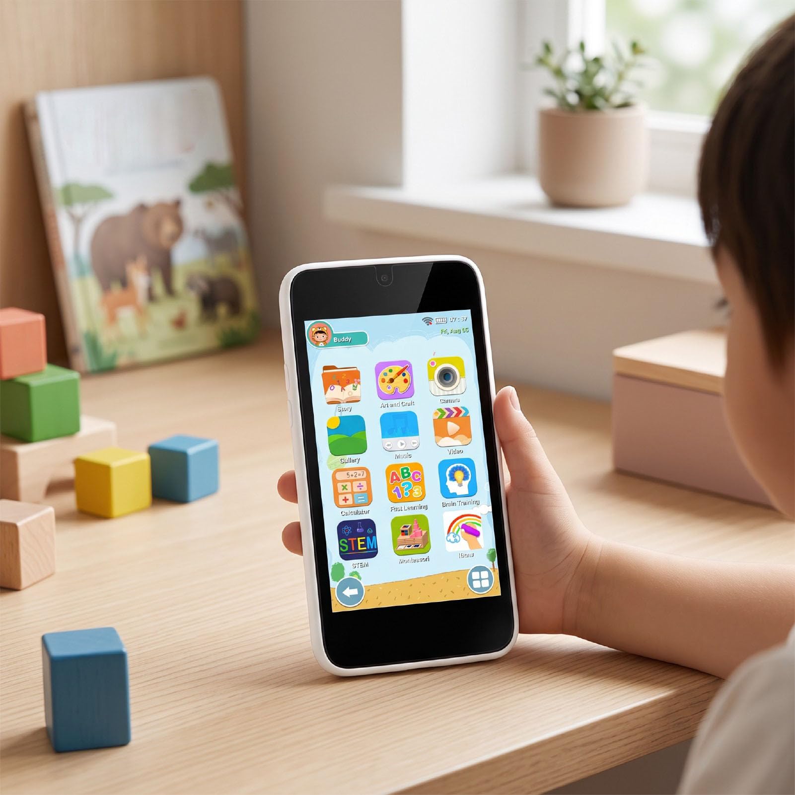 XUMIUZIY Giocattolo per Smartphone per Bambini, Telefono Cellulare