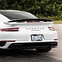 Vista 6 de LIN KANG Marcos de matrícula de hibisco – Paquete de 2 marcos de matrícula para mujer, soportes decorativos para placa de automóvil, marco de placa