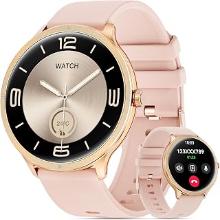 Smart Watch, 1.75" AMOLED Smartwatch for Men Women(Answer/Make Call), Fitness Activity Tracker Heart Rate/Sleep Monitor/Pe... Price In India