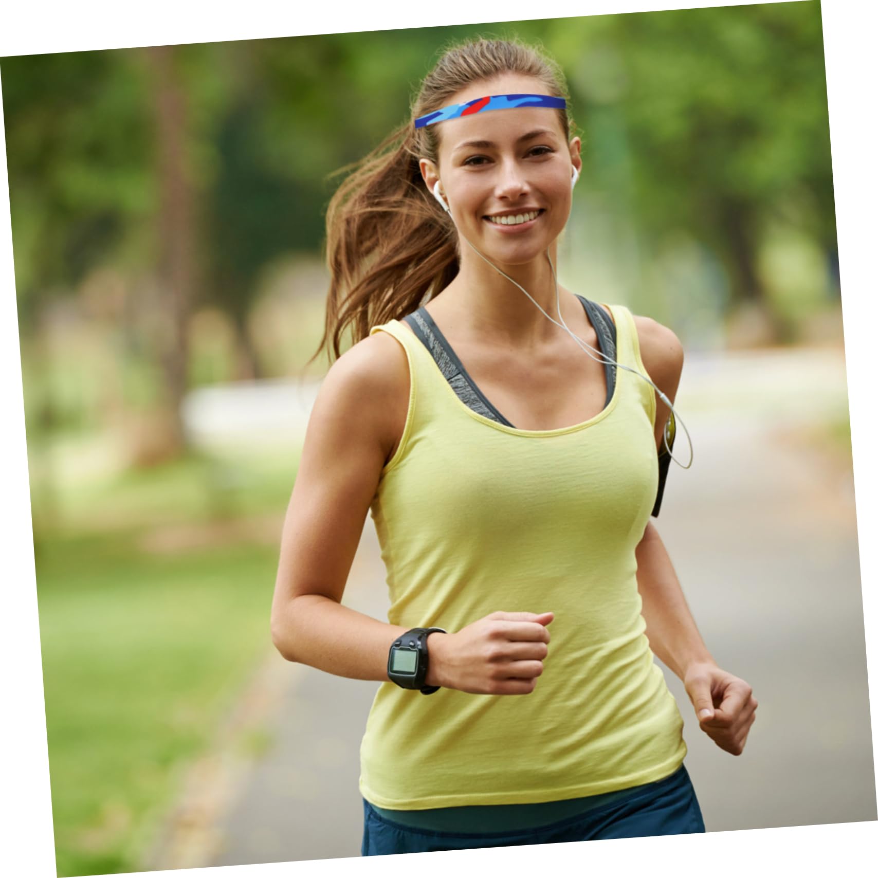 SUPVOX Bandeau De Sport Bandes D'entraînement Bandeaux D'entraînement pour Femmes Bande De Cheveux Bandeaux Hommes Bandeaux Garçons Bandana Groupe Fibre Composite