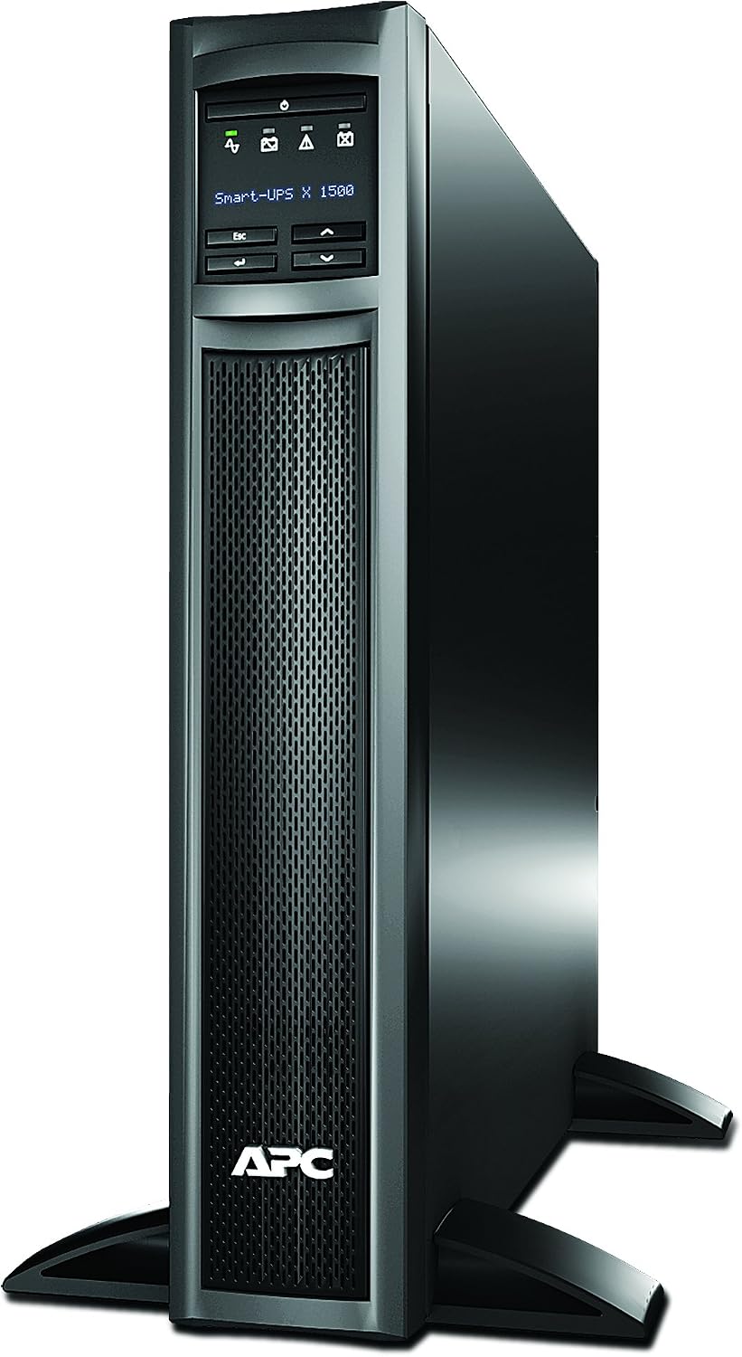 APC Smart-UPS SMX1500RM2U X 1200W/1500VA LCD 120V 2U/Tower UPS System (Renewed)