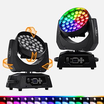 Amazon.com: Ridgeyard 4 in1 LED Moving Head Beam Stage Light